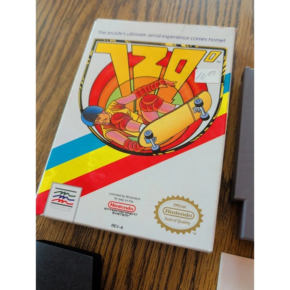 720 Degrees NES Nintendo Complete CIB! Very Good Condition Rare!